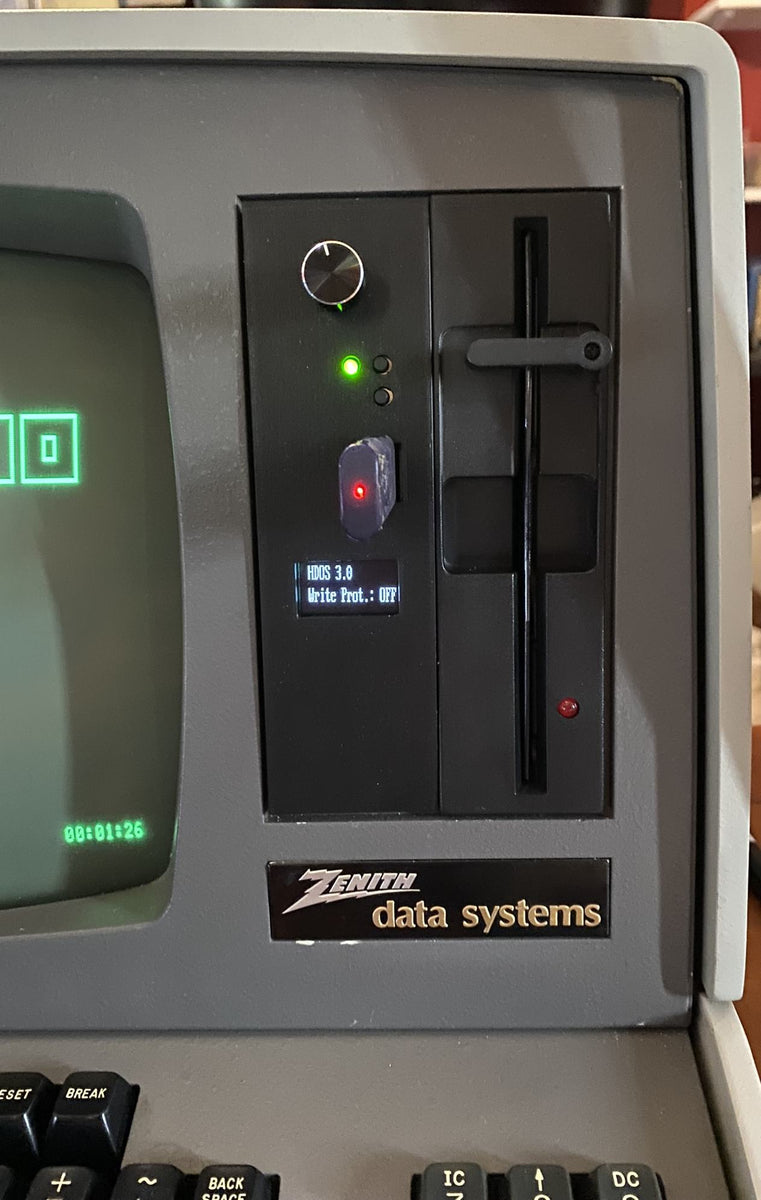 Zenith Z89 with Gotek drive – Bonus Life Computers