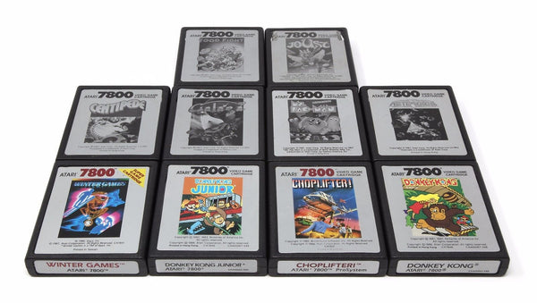 Atari 7800 Cartridges