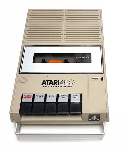 Atari 410 Tape Drive (For Parts) โ Bonus Life Computers