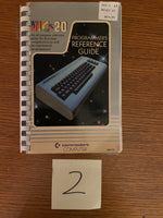 VIC-20 Programmer's Reference Guide